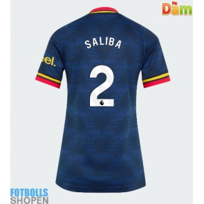 Billiga Arsenal William Saliba #2 Bortatröja Dam 2026-27 Kortärmad
